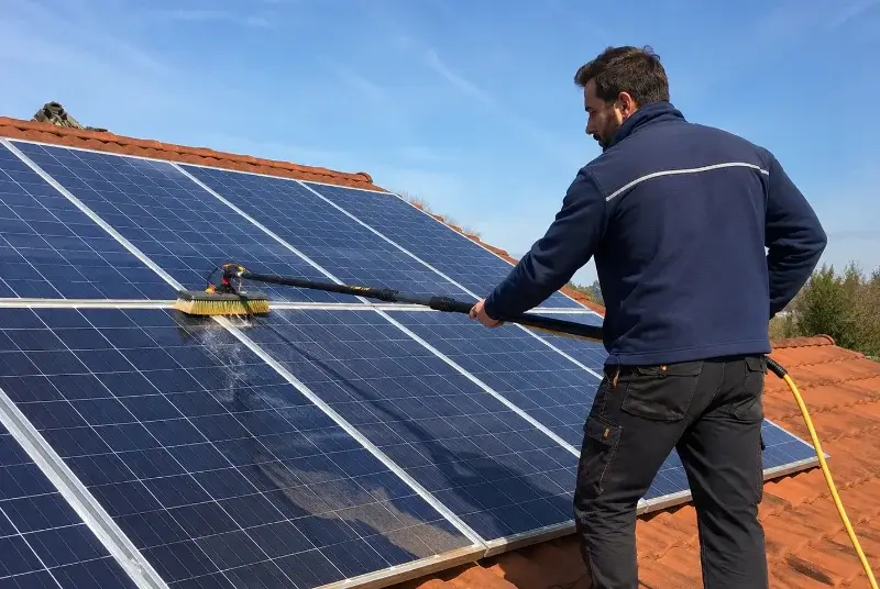 Nettoyage et entretien de panneaux solaires à Castelnau-Chalosse